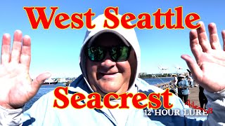 Seacrest Fishing Pier West Seattle Whats Going On Here [upl. by Dimphia]