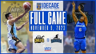 AFP Cavaliers vs Comelec Vanguards FULL GAME – November 9 2023  UNTV Cup Season 10 [upl. by Nitsirc]