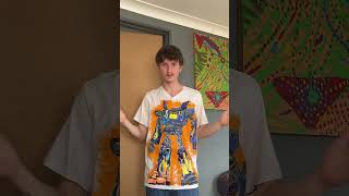 Finished my Megas XLR shirt 🤖🚗👕 cartoon nostalgia textileart upcycle [upl. by Ornstead]