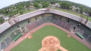 Aerial Video of Rickwood Field in Birmingham AL [upl. by Malvin]