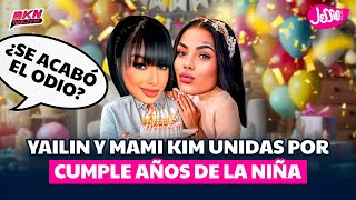 YAILIN Y MAMI KIM UNIDAS POR LAS NIÑAS [upl. by Euqnomod]