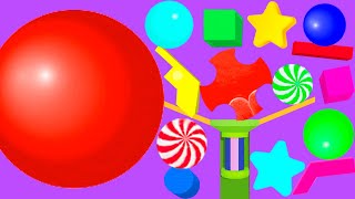 Juegos para Niños  Lines Colors  Videos Infantiles de Pelotitas de Colores [upl. by Benjy]