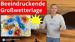 Beeindruckend stabile Großwetterlage über Europa [upl. by Pepillo]