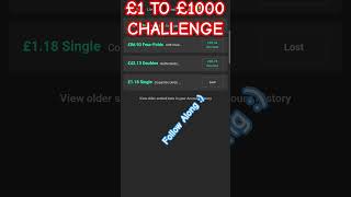 £1 To £1000 CHALLENGE FOLLOW ALONG 😁😌 [upl. by Pepillo]