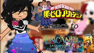 MHA react to Encanto ✨Gachaclub Part 1 [upl. by Brita]