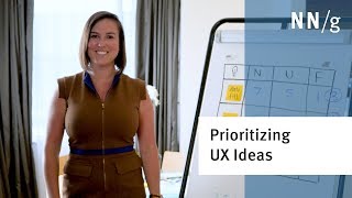 How to Prioritize Ideas from UX Brainstorming Sessions [upl. by Eintirb491]