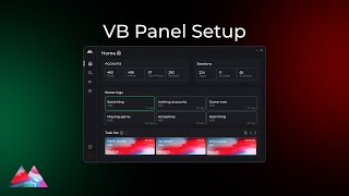 VB Panels Setup [upl. by Baldwin52]