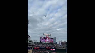 Paige Bueckers throws out the first pitch at Minnesota Twins game [upl. by Lehrer]