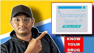 Escitalopram  Nexito  Know Your Drug  தமிழில் [upl. by Art]