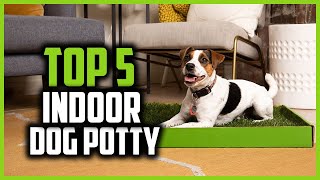 ✅Top 5 Best Indoor Dog Potty of 2024 [upl. by Ahsilav]