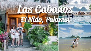 Las Cabanas Beach Resort Tour and Review  El Nido Palawan [upl. by Brett]