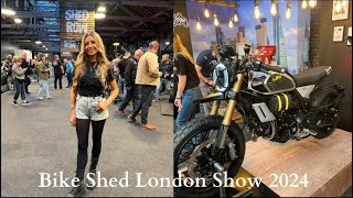 Bike Shed London Show 2024 [upl. by Hilleary24]