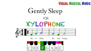 Gently Sleep for Xylophone [upl. by Fesuoy]