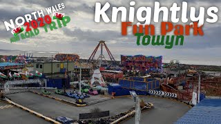 Knightlys Fun Park  Towyn North Wales  North Wales Mini Road Trip Part 2 [upl. by Assek865]