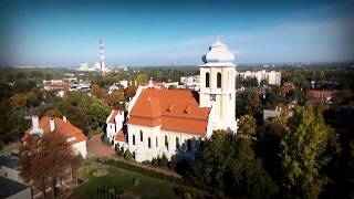 KATOdron  Katowice Dąbrówka Mała Kościół Św Antoniego [upl. by Assirrem]