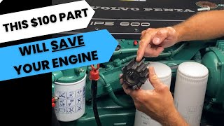 How to Change the Impeller on a Volvo D6 [upl. by Allimak603]