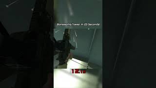 BONEWORKS Tower in 23 Seconds vr speedrun boneworks [upl. by Diver]