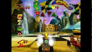 Crash Nitro Kart  Gameplay PS2 HD 720P [upl. by Eyahs362]