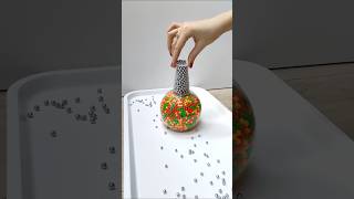 Tower of Plastic and Steel Beads Oddly Satisfying satisfying satisfyingvideo war shorts short [upl. by Cornelius]