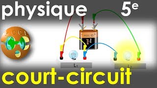 Courtscircuits  PhysiqueChimie  Collège 5e [upl. by Nnewg931]