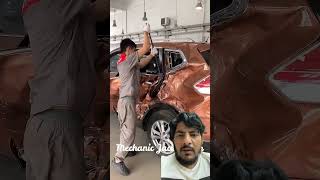 NISSAN CAR RESTORATION automobile restoration satisfying youtubeshorts shorts viralvideo [upl. by Eicyal]