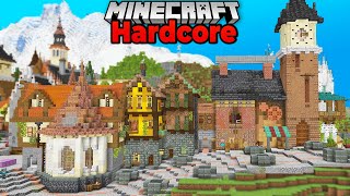 I Built with NEW 121 Blocks in Hardcore Minecraft Survival [upl. by Apgar]