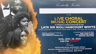 🛑LIVE ACHINIVUHARCOURT WHYTE LIVE CHORAL MUSIC CONCERT MOUAU [upl. by Ahseined]