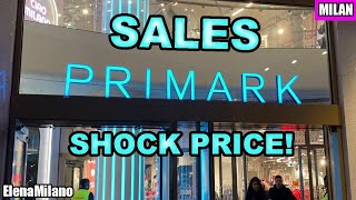 Cheappest shopping in Milan Winter Sales Primark on via Torino 🇮🇹 italy milan moda shopping [upl. by Achilles967]