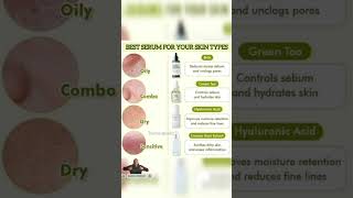 quotBest Serums for Every Skin Type Find Your Match 🌟quot SkincareTips SerumForAllSkin HealthySkin [upl. by Aehtna]