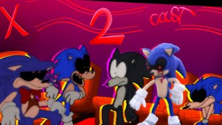 The X Cast part 2  Sonicexe animation [upl. by Melonie956]