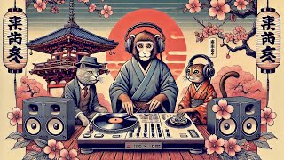 【 Shamisen Metal 】Shamisen 三味線 Instrument  Relaxing Music To Study With Monkey [upl. by Finnie]