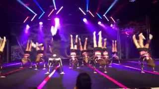 Fierce Cheer Elite Sr 3 All Star Games Champions 2015 Cheer Competition [upl. by Oirevas]