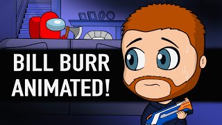 Bill Burr  Gun Story Animated 🔥 [upl. by Wager]