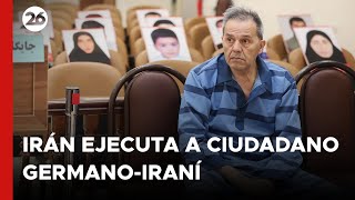 Irán ejecuta a ciudadano germanoiraní Jamshid Sharmahd [upl. by Ecirtnas]