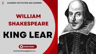 king Lear  William Shakespeare  Overview  Audio Lecture  Muhammad Sarmad [upl. by Odracer]