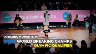 Amazing Moments 🏅 OLYMPIC QUALIFIER at WDSF World Championship Breaking 2023  stance 4k [upl. by Olleina384]