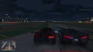 GTAONLINE Pegassi Ignus VS Progen Emerus Drag Race [upl. by Molohs710]