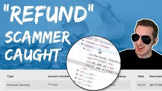 Foolish Refund Scammer Caught With New Script [upl. by Markus]