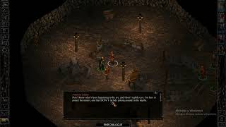 Baldurs Gate 1 Enhanced Edition Story Mode  30 Nashkel Mines Second Level [upl. by Flynn]