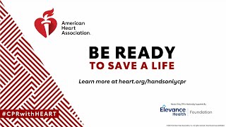 Be Ready to Save a Life Learn HandsOnly CPR [upl. by Niledam784]