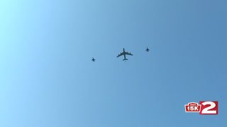 2024 Boilermaker Flyover During PostRace Party [upl. by Shatzer]