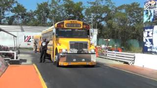 TRANSPORTE BATISTA SCHOOL BUS PISTA ARECIBO PUERTO RICO [upl. by Lombardy]