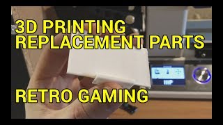 3D Printed Retro Gaming Spare Parts Walk Through [upl. by Parrisch451]