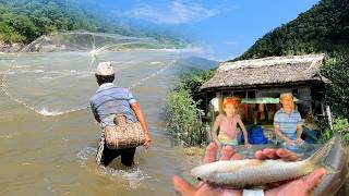 Life in the Unseen Villages of Eastern Nepal  Traditional Way of Fishing  BijayaLimbu [upl. by Sualokcin]