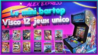 Le mini Bartop Visco dunico avec 12 jeux integrés [upl. by Ahswat]