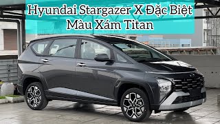 Cực Hot Với Hyundai Stargazer X Đặc Biệt Màu Xám Titan Đang Trưng Bày Tại Hyundai Gia Định [upl. by Eberto]