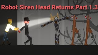 Robot Siren Head Returns Short Film MELON PLAYGROUND Part 13S2E10 [upl. by Llerahs726]