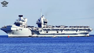 Yemen Afraid  HMS Queen Elizabeth UK Rushes to Deploy F35 Jets to Attack Rebels in the Red Sea [upl. by Adnahs]