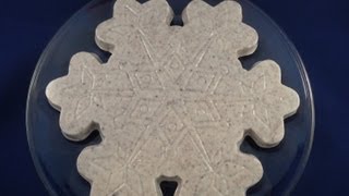 Candy Melts Demo 7 Cookies and Cream Snowflake [upl. by Thomasina]