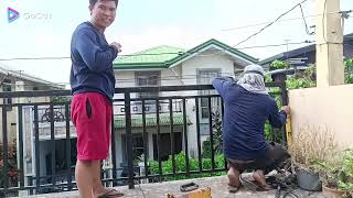 RAILINGS IN TERRACE INSTALLATION [upl. by Jade]